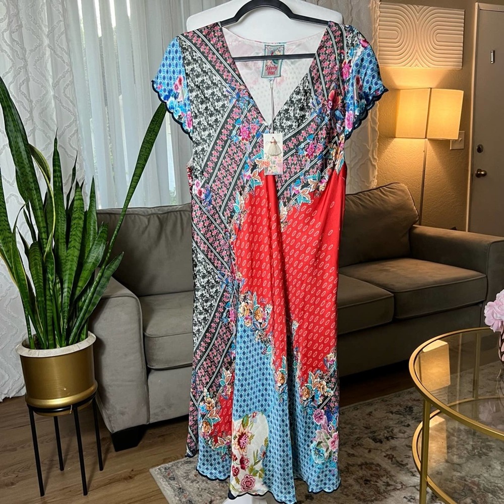 Johnny Was Layla Bias Dress